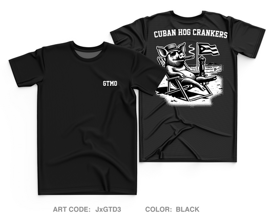Cuban Hog Core Men's SS Performance Tee - JxGTD3