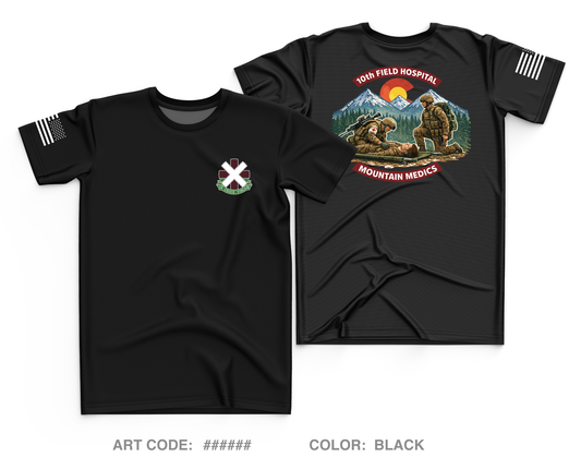 10th Field Hospital Store 1 Core Men's SS Performance Tee - LJpRkH