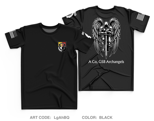 A Co, GSB, 3SFG(A) Core Men's SS Performance Tee - LgAhBQ