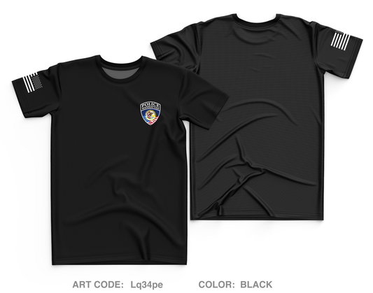 Manhattan Police Department Core Men's SS Performance Tee - Lq34pe