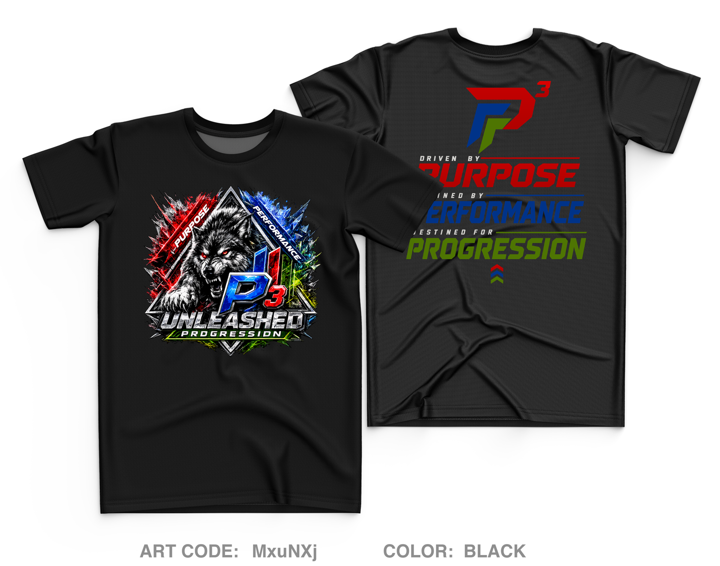 P3 Unleashed Core Men's SS Performance Tee - MxuNXj