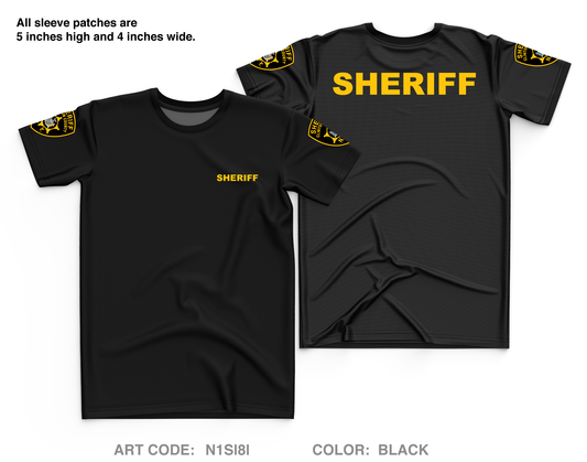 Clinton County Sheriffs Office Core Men's SS Performance Tee - N1Sl8l