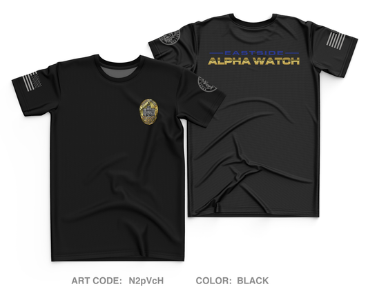 Eastside Alpha Watch Core Men's SS Performance Tee - N2pVcH