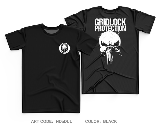 Gridlock protection Core Men's SS Performance Tee - NDaDUL