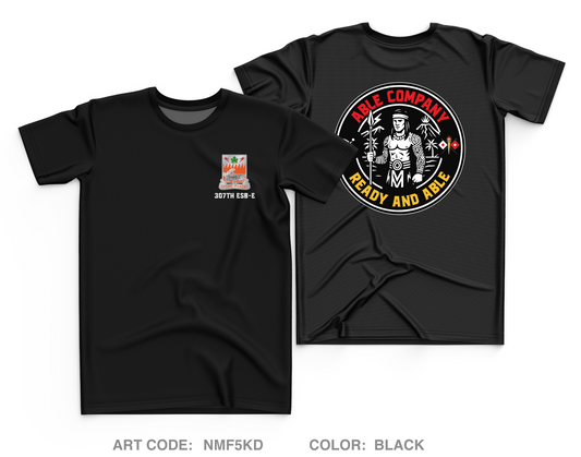 Able Company 307th ESB-E Core Men's SS Performance Tee - NMF5KD