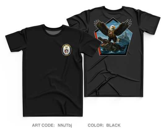 USS ARLINGTON Core Men's SS Performance Tee - NNJTbj