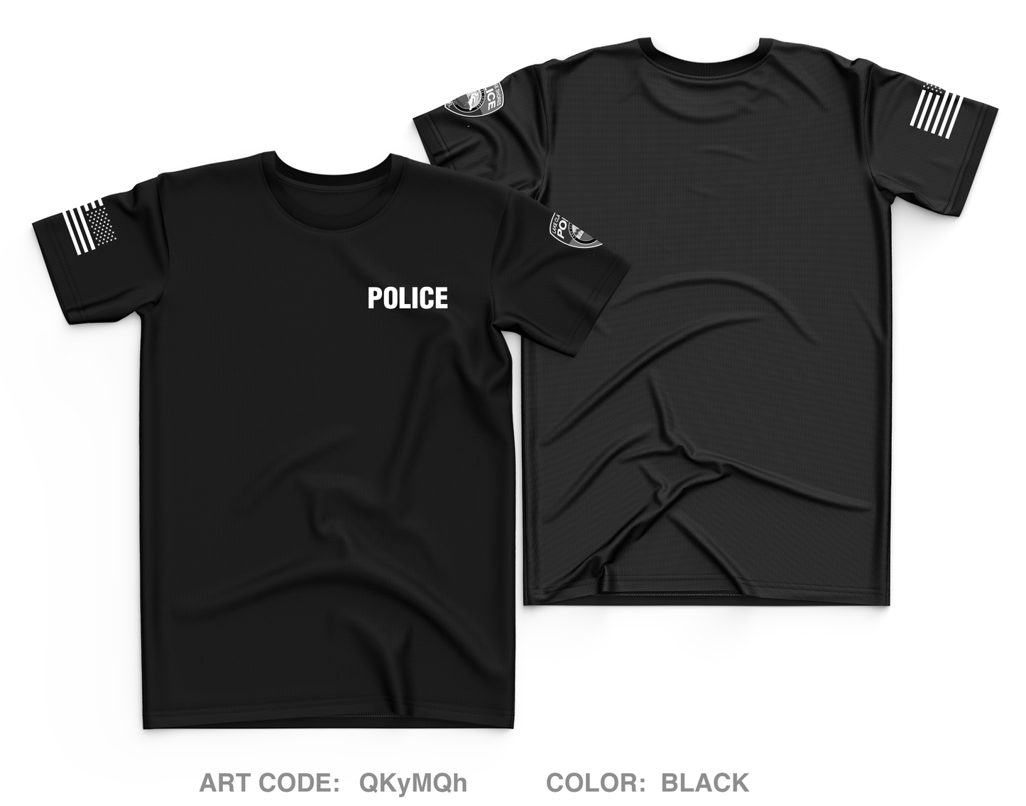 Lake Clarke Shores Police Dept Core Men's SS Performance Tee - QKyMQh