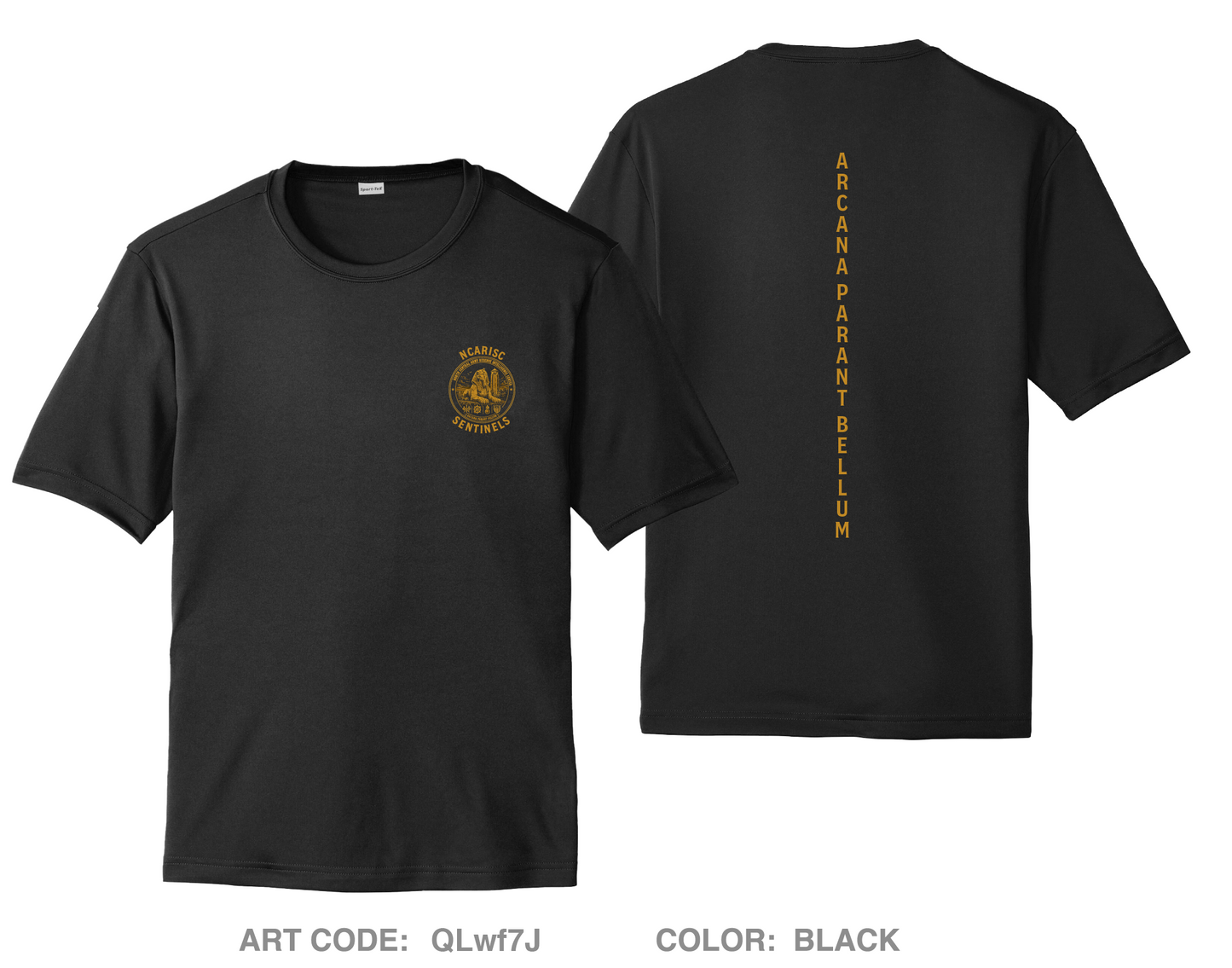 North Central Army Reserve Intelligence Support Center (NCARISC) Fundraising Collection Hi-Tech Performance Unisex SS Tee - QLwf7J