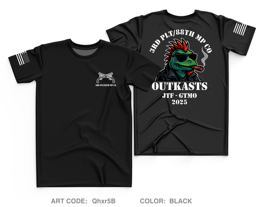 88th MP CO Core Men's SS Performance Tee - Qhxr5B