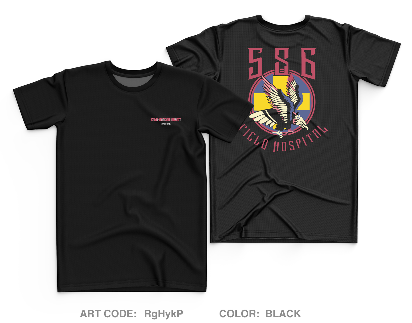 586th Field Hospital Core Men's SS Performance Tee - RgHykP