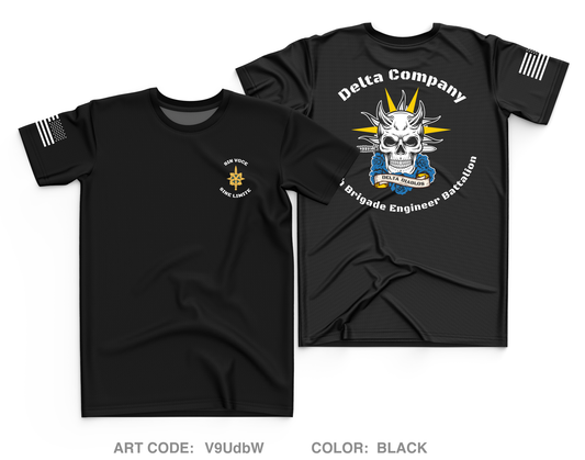 D. Co 104th BEB Core Men's SS Performance Tee - V9UdbW