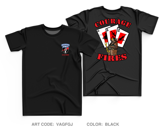 2-22 IN FIST Core Men's SS Performance Tee - VAGFGJ