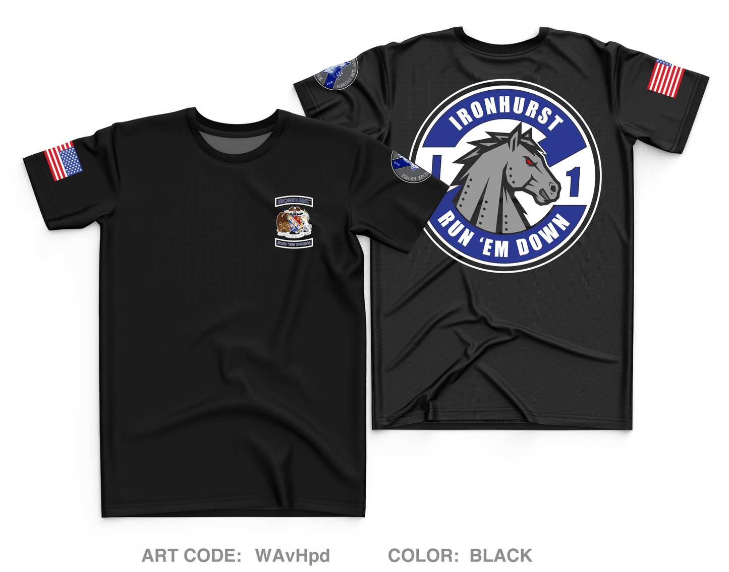 India Company, First Regiment Sandhurst Core Men's SS Performance Tee - WAvHpd