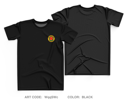 Joliet Black Police Officers Association Core Men's SS Performance Tee - WqqSWc
