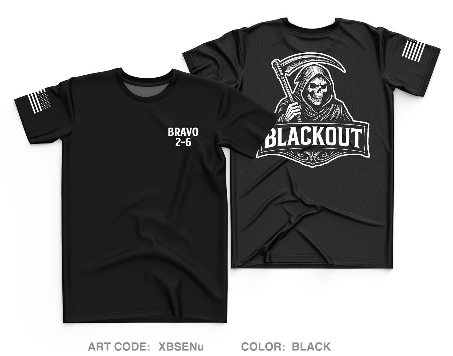 Bravo 2-6 ADA Core Men's SS Performance Tee - XBSENu