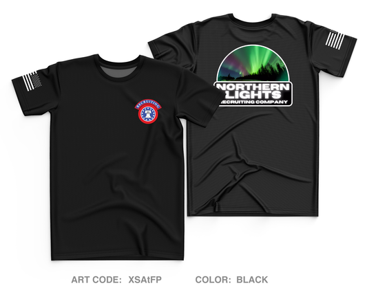 Northern Lights Recruiting Company Core Men's SS Performance Tee - XSAtFP