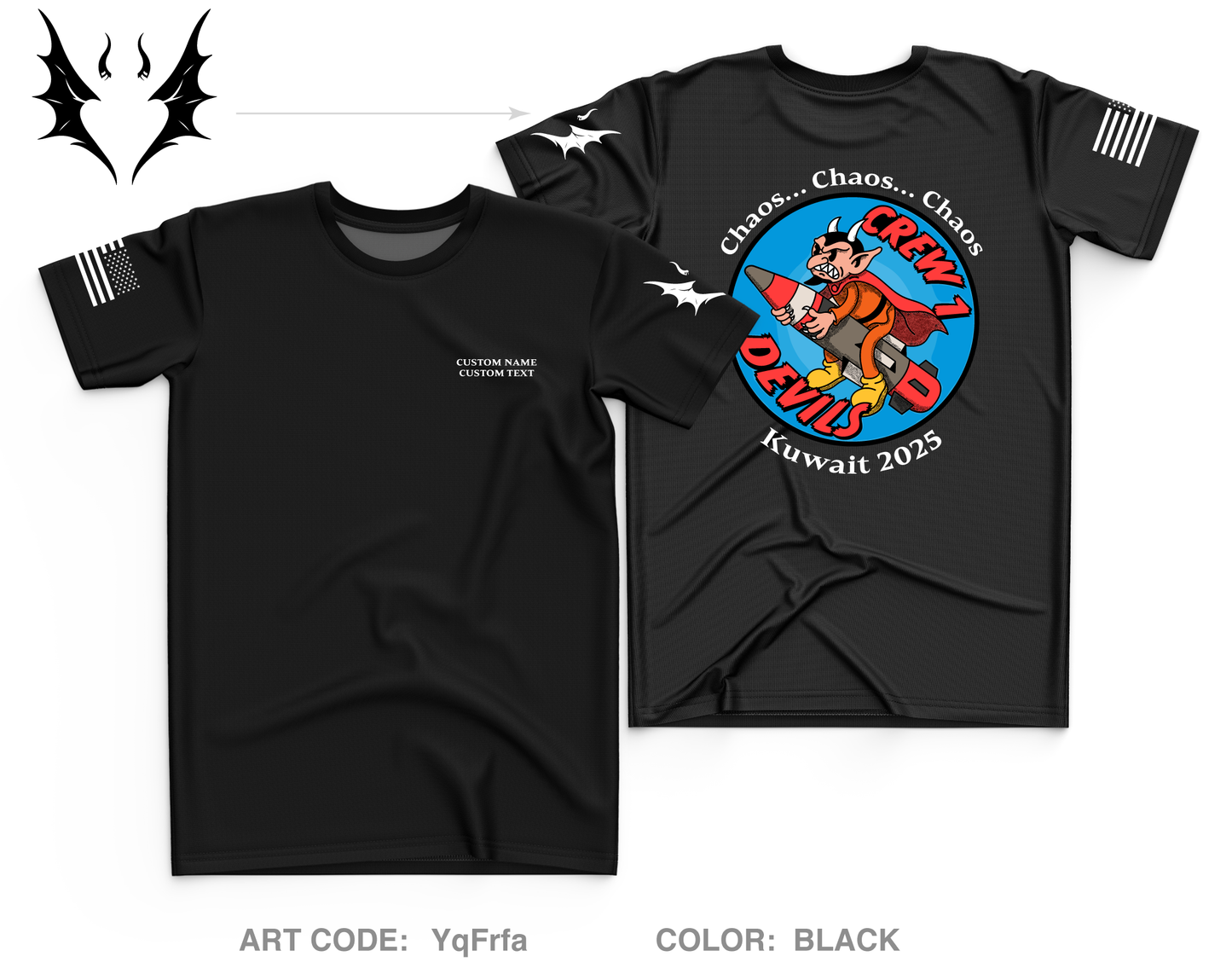 Bravo 1-44 ADA Crew 1  Core Men's SS Performance Tee - YqFrfa