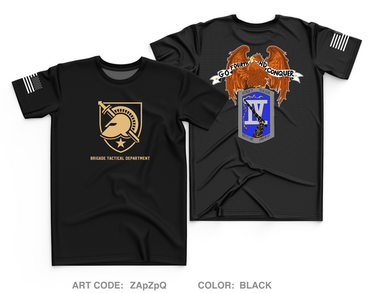 4th REG, BTD Core Men's SS Performance Tee - ZApZpQ