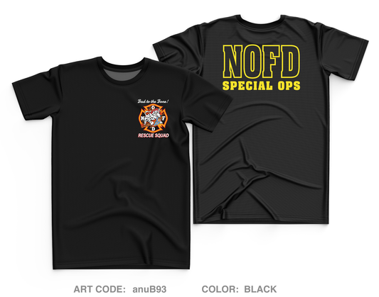 NOFD Rescue 7 Core Men's SS Performance Tee - anuB93