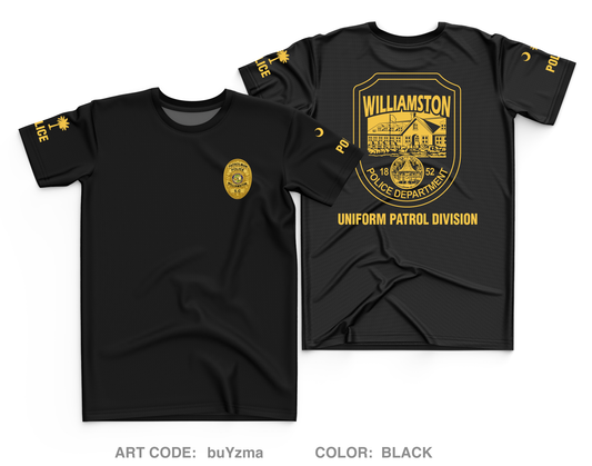 Williamston Police Department Core Men's SS Performance Tee - buYzma