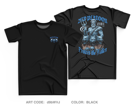 2ND PLT/54th QM CO Core Men's SS Performance Tee - d9bWVJ