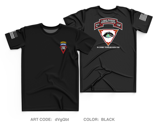 Cco (ABN~LRS) 1-134 INF BN Store 1 Core Men's SS Performance Tee - dVgQbt