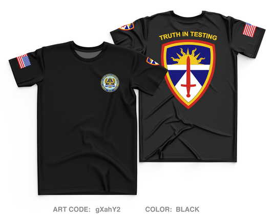 Army Test and Evaluation Command Core Men's SS Performance Tee - gXahY2