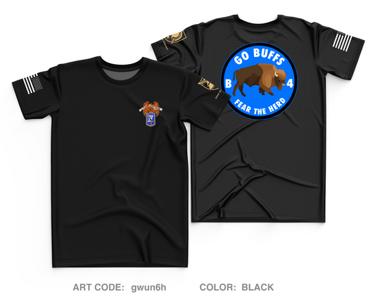 4th REG, BTD Core Men's SS Performance Tee - gwun6h