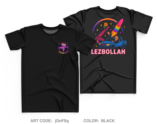 Lezbollah Fundraising Collection Core Men's SS Performance Tee - jQnFSq
