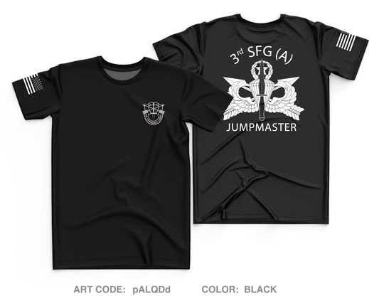 3D Special Forces Group Core Men's SS Performance Tee - pALQDd