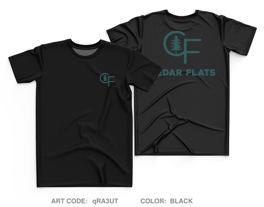 Cedar Flats LLC. Core Men's SS Performance Tee - qRA3UT