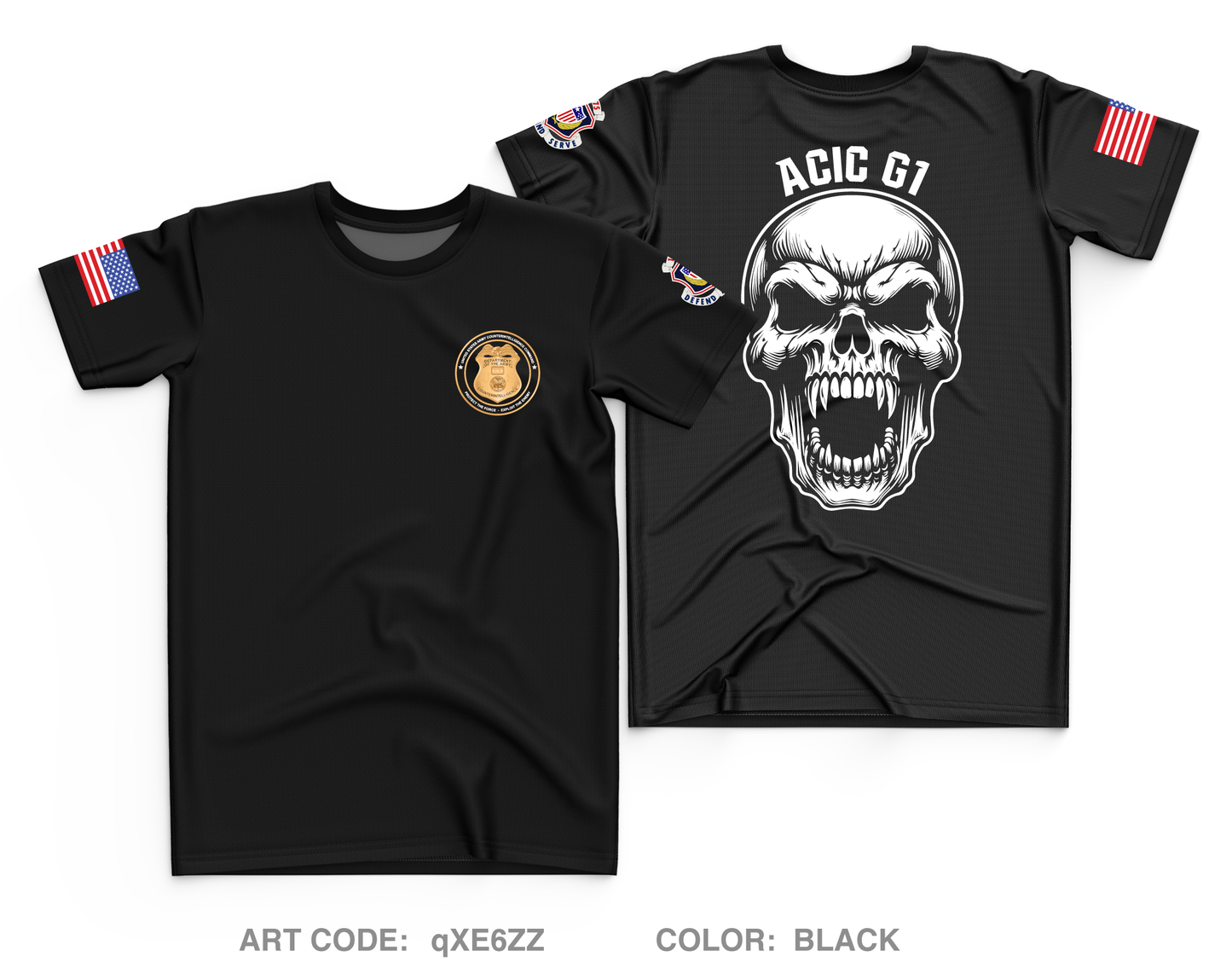 ACIC G1 Core Men's SS Performance Tee - qXE6ZZ