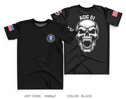 ACIC G1 Core Men's SS Performance Tee - rNM8uZ