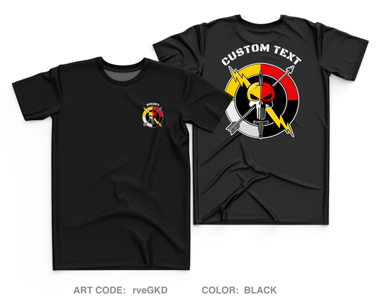 CUSTOM 3rd BN 3rd SFG SIGDET Core Men's SS Performance Tee - rveGKD