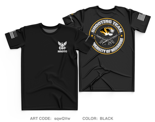 University of Missouri NROTC Core Men's SS Performance Tee - sqwQVw