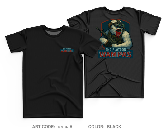 2nd PLT Wampas 2 Core Men's SS Performance Tee - urduJA