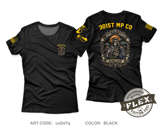 301st MP CO / 3rd PLATOON JOKERS Core Women's SS Flex Performance Tee - uxDaTq