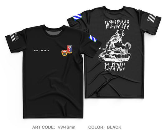 CUSTOM 1st Platoon Core Men's SS Performance Tee - vW4Smn