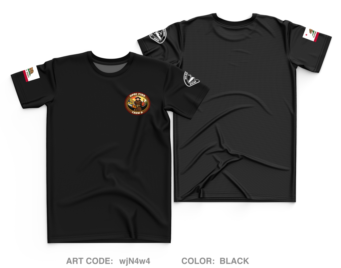 RI WFS CREW 8 Core Men's SS Performance Tee - wjN4w4