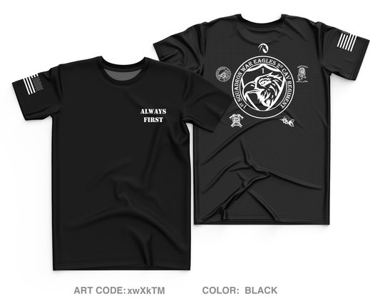 1st Squadron, 2d Cavalry Regiment Fundraising Collection Core Men's SS Performance Tee - xwXkTM