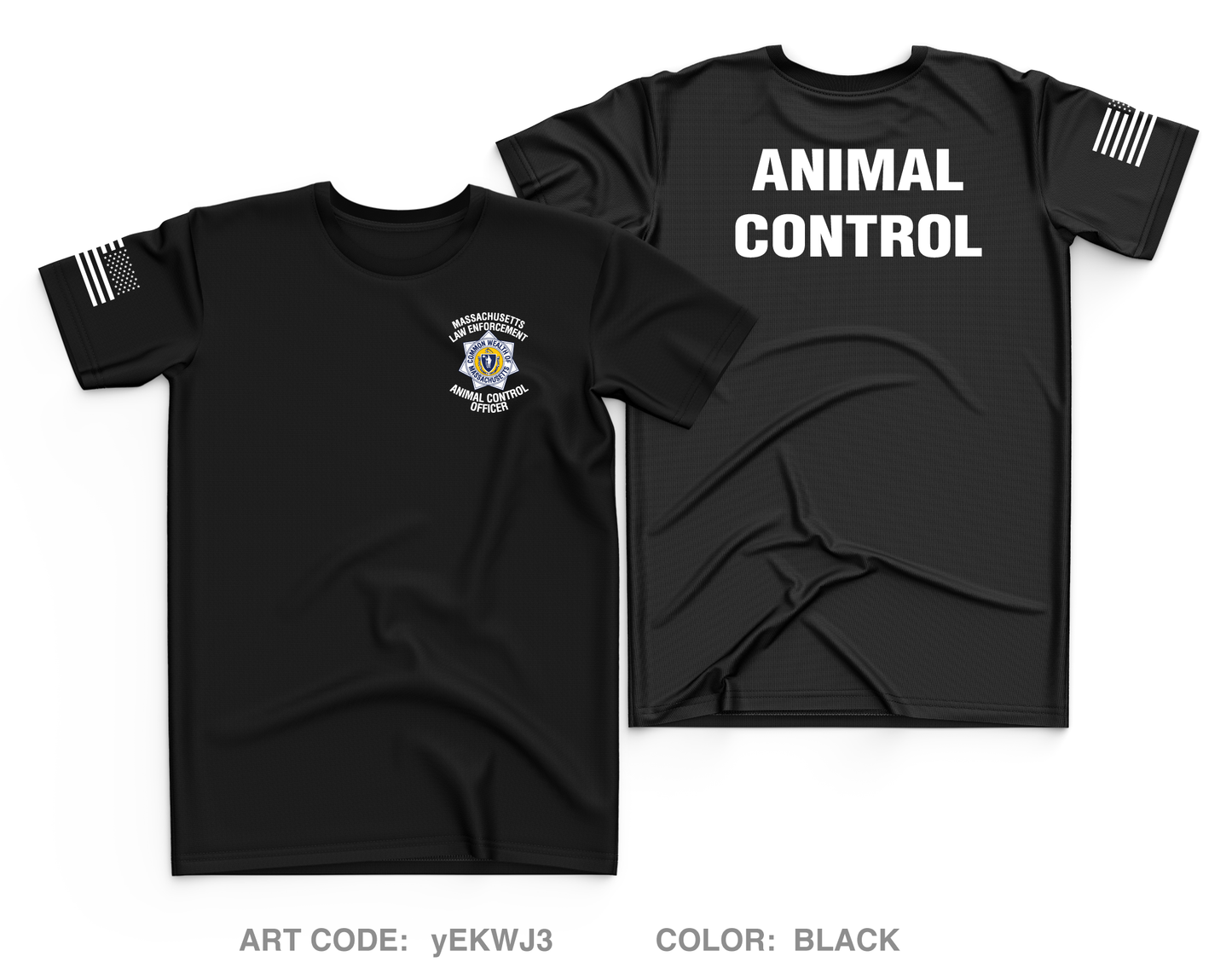 Animal Control Officer Core Men's SS Performance Tee - yEKWJ3