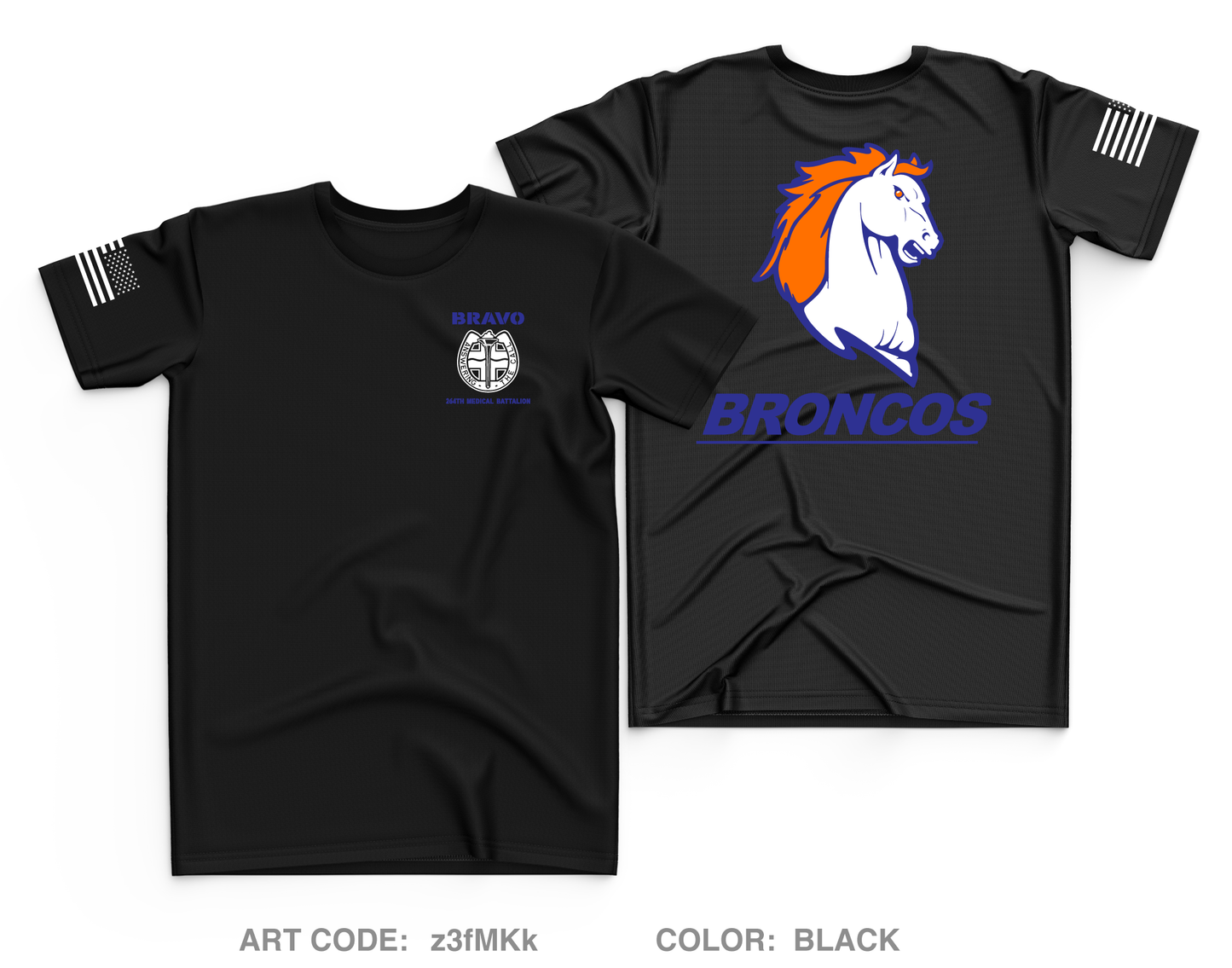 B Co 264th MED BN Core Men's SS Performance Tee - z3fMKk