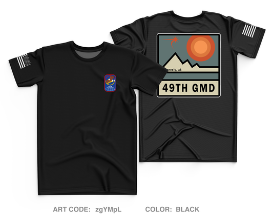 49th Missile Defense Battalion Store 1 Core Men's SS Performance Tee - zgYMpL