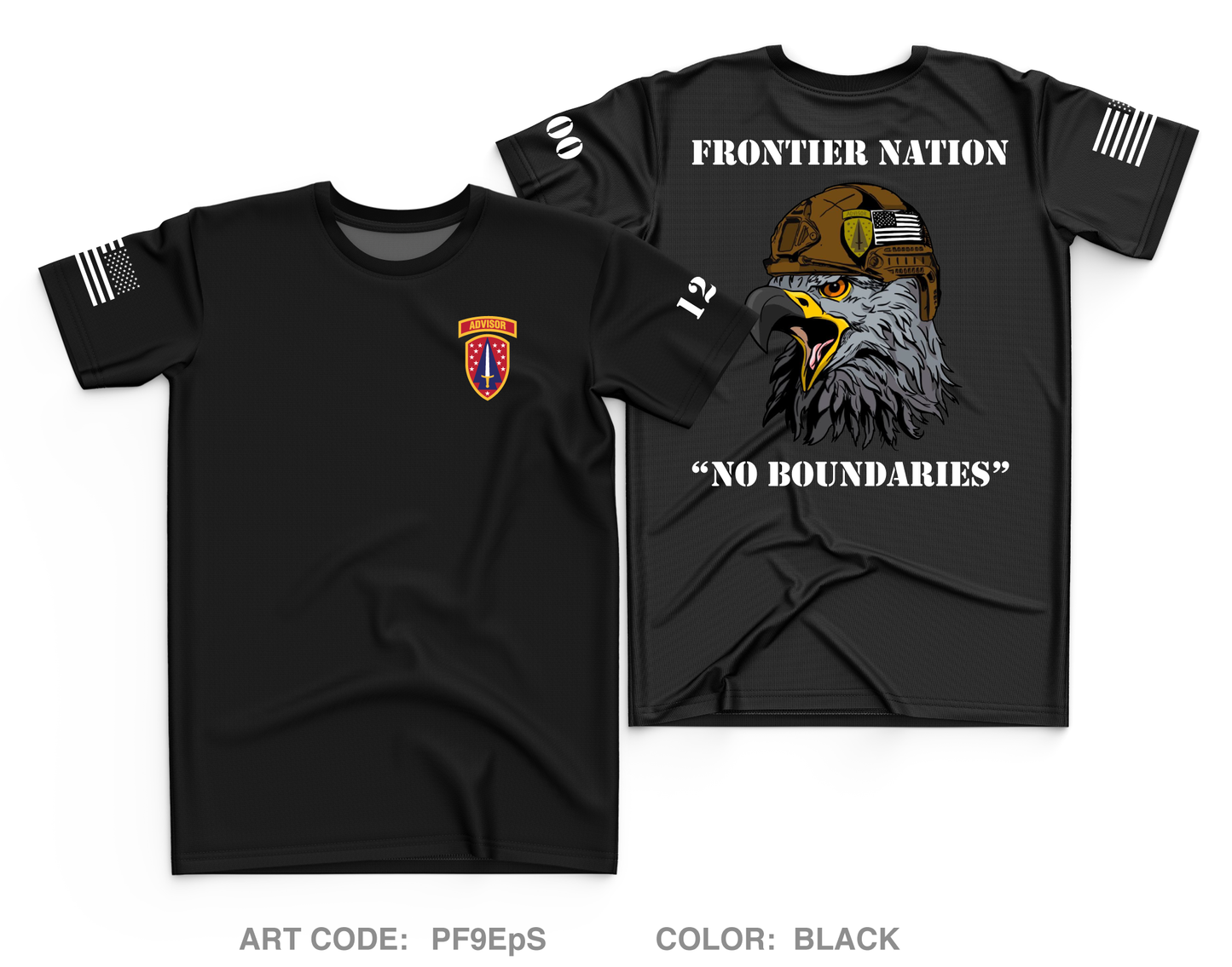HHC, 2BN, 1SFAB Core Men's SS Performance Tee - PF9EpS