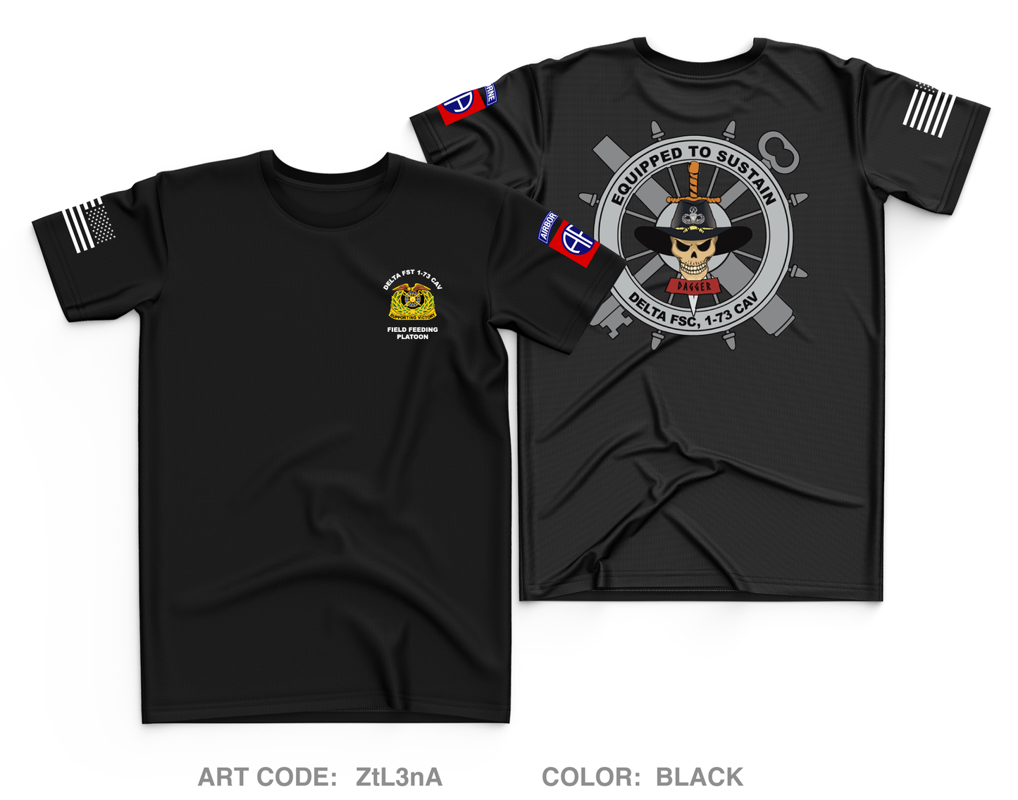 DELTA FST 1-73 CAV Core Men's SS Performance Tee - ZtL3nA