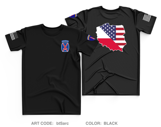 SGS 10th Mountain Div Core Men's SS Performance Tee - btSarc