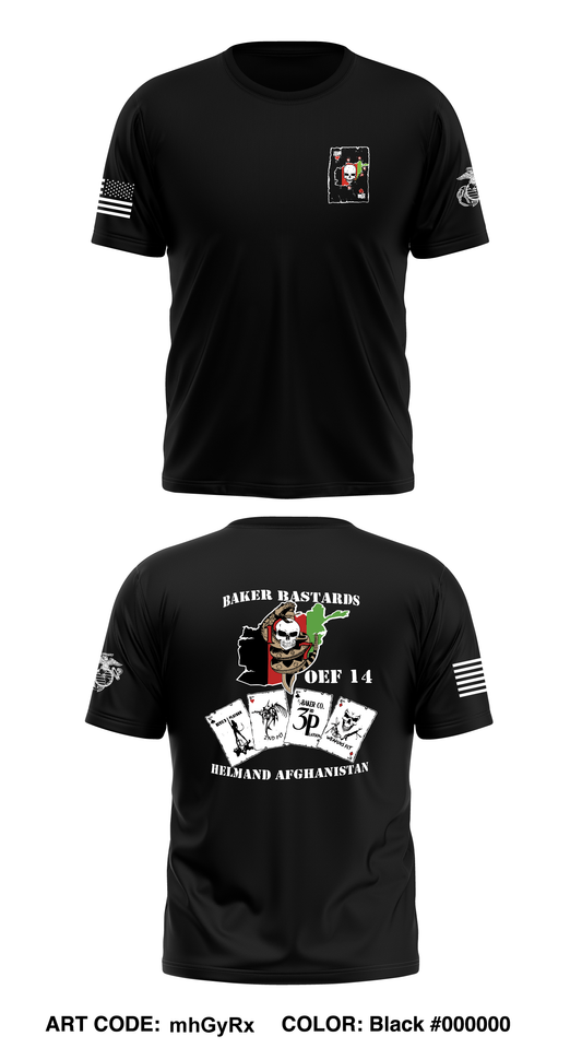 1st Battalion, 7th Marines  Store 1 Core Men's SS Performance Tee - mhGyRx