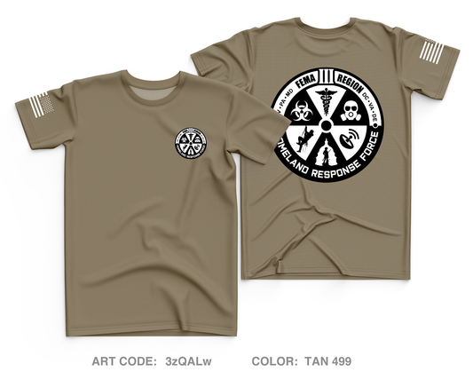 Region 3 Homeland Response Force Core Men's SS Performance Tee - 3zQALw