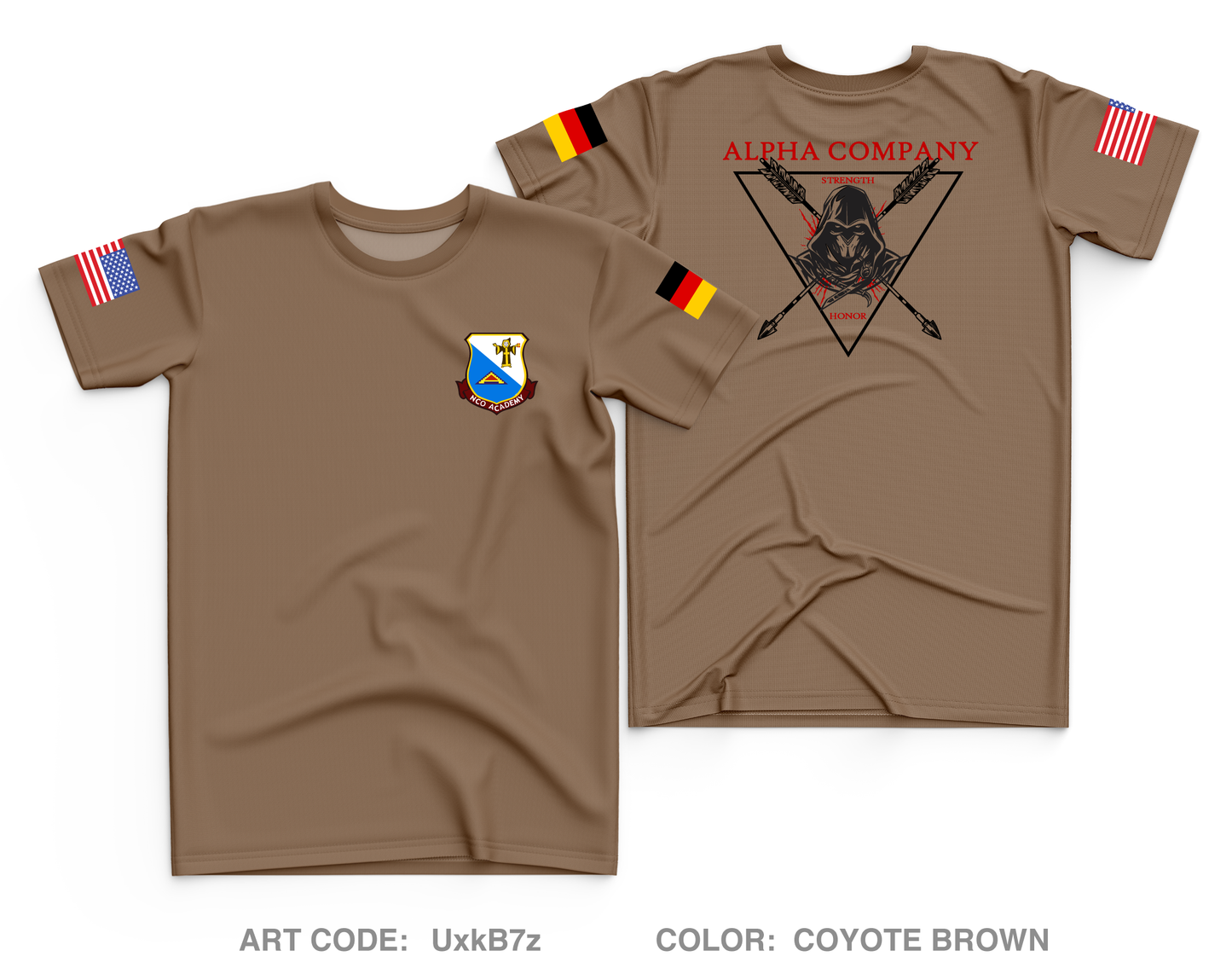 A Co, 7th NCOA Core Men's SS Performance Tee - UxkB7z