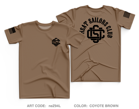 Unsat Sailors Club Core Men's SS Performance Tee - neZ94L